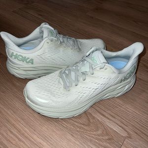 Hoka One One Clifton 8 Women's Smoke Green / Celadon Tint 8.5